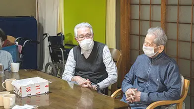 ご自宅の延長線。少人数で家庭的な環境