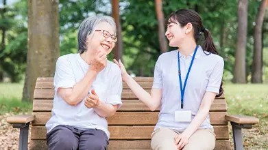 いつでも「顔なじみのスタッフ」だから安心